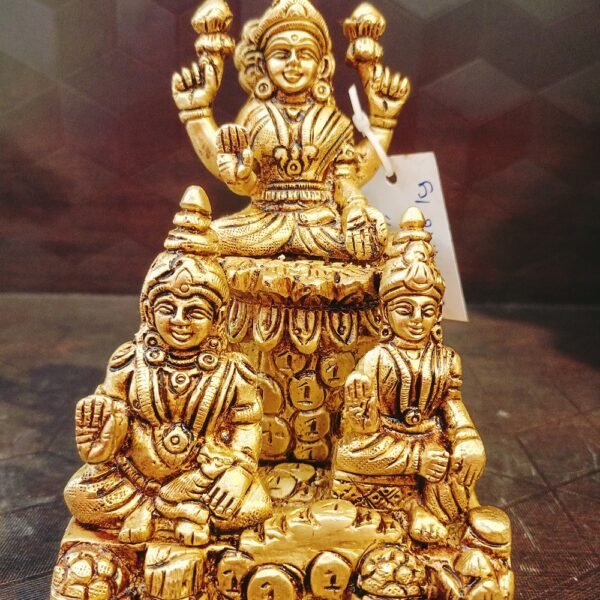 brass lakshmi kuberar idol hindu god statues ba113015