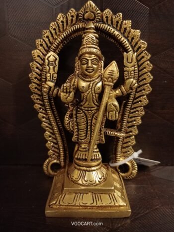 brass arch murugan idol