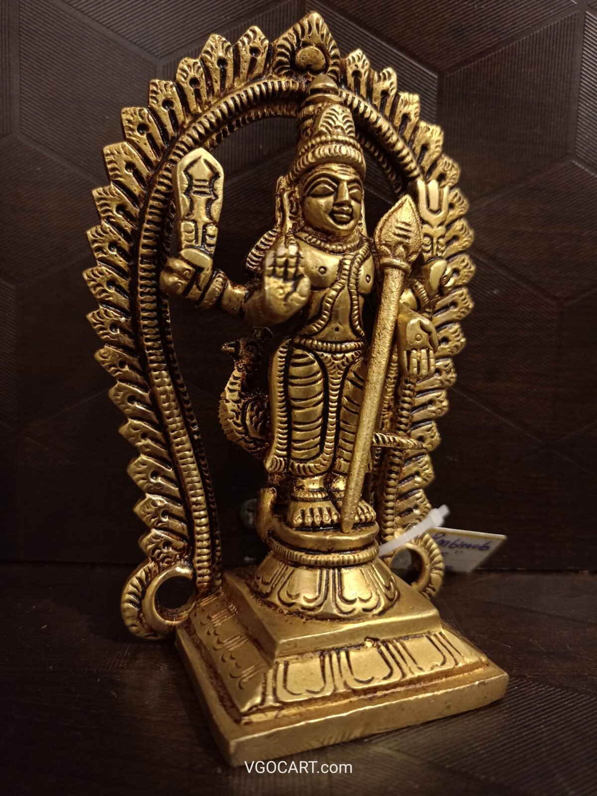 brass murugan arch idol pooja gift coimbatore india3 scaled