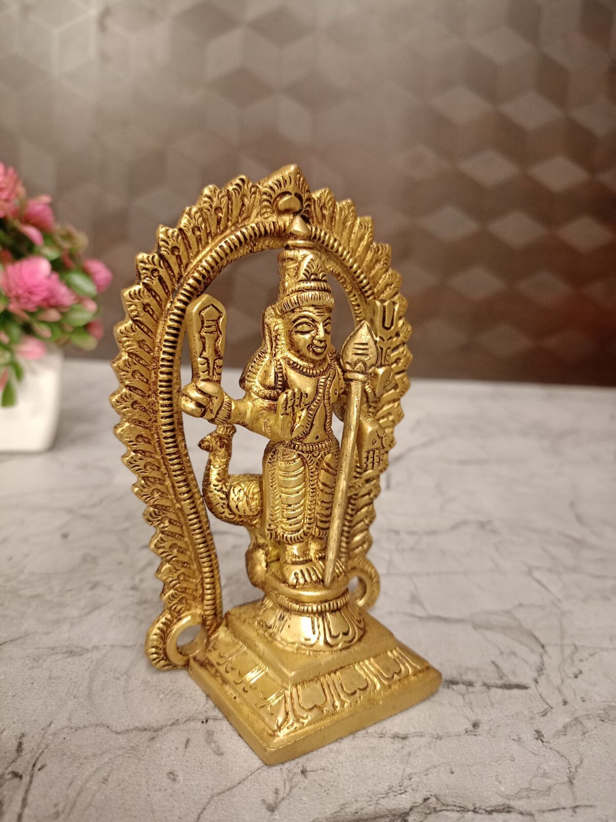 brass murugan idol pooja gift vgocart coimbatore india5 scaled