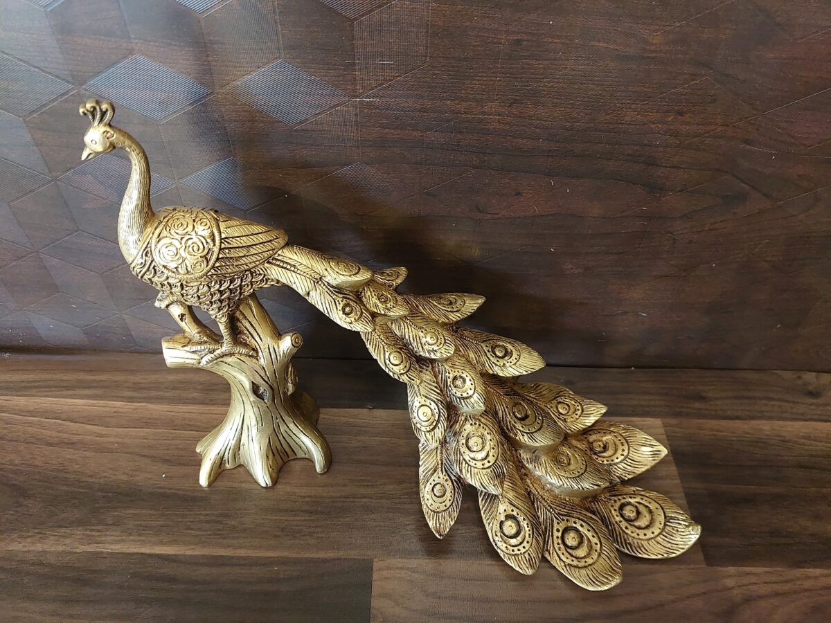 brass peacock idol pooja gift vgocart coimbatore india scaled