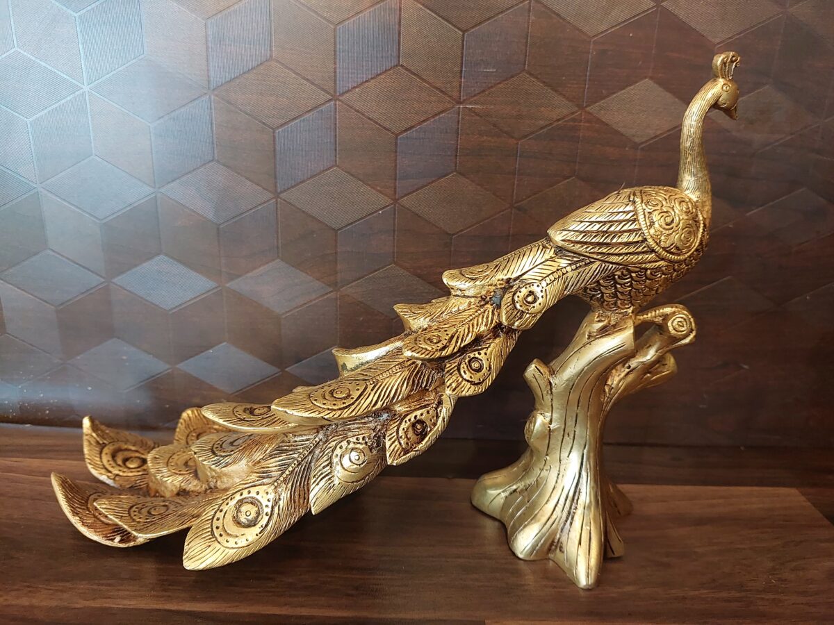 brass peacock idol pooja gift vgocart coimbatore india 2 scaled