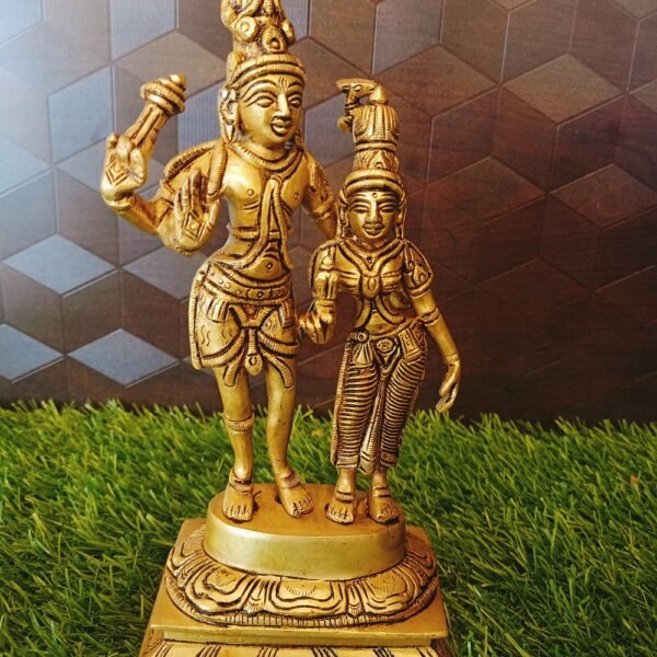 Buy Brass Handcrafted Goddess Parvati idols online