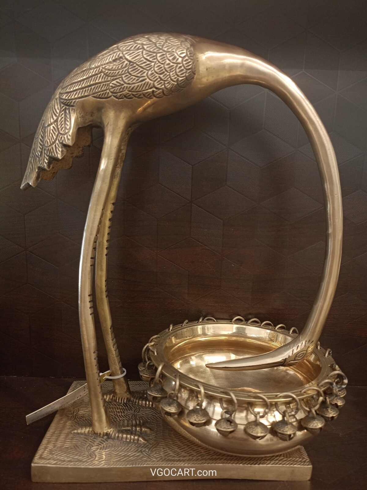 brass bird uruli home decor gift vgocart coimbatore india3 scaled