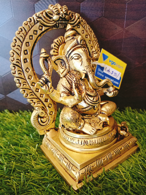 Lord Ganesha Statue Large Copper Plated Ganpati Idol Ganesh Murti Hindu God  Statue God of Wishdom Handmade Ganesha Figurine Home Decor Gift - Etsy |  Lord ganesha, Statue, Ganesha