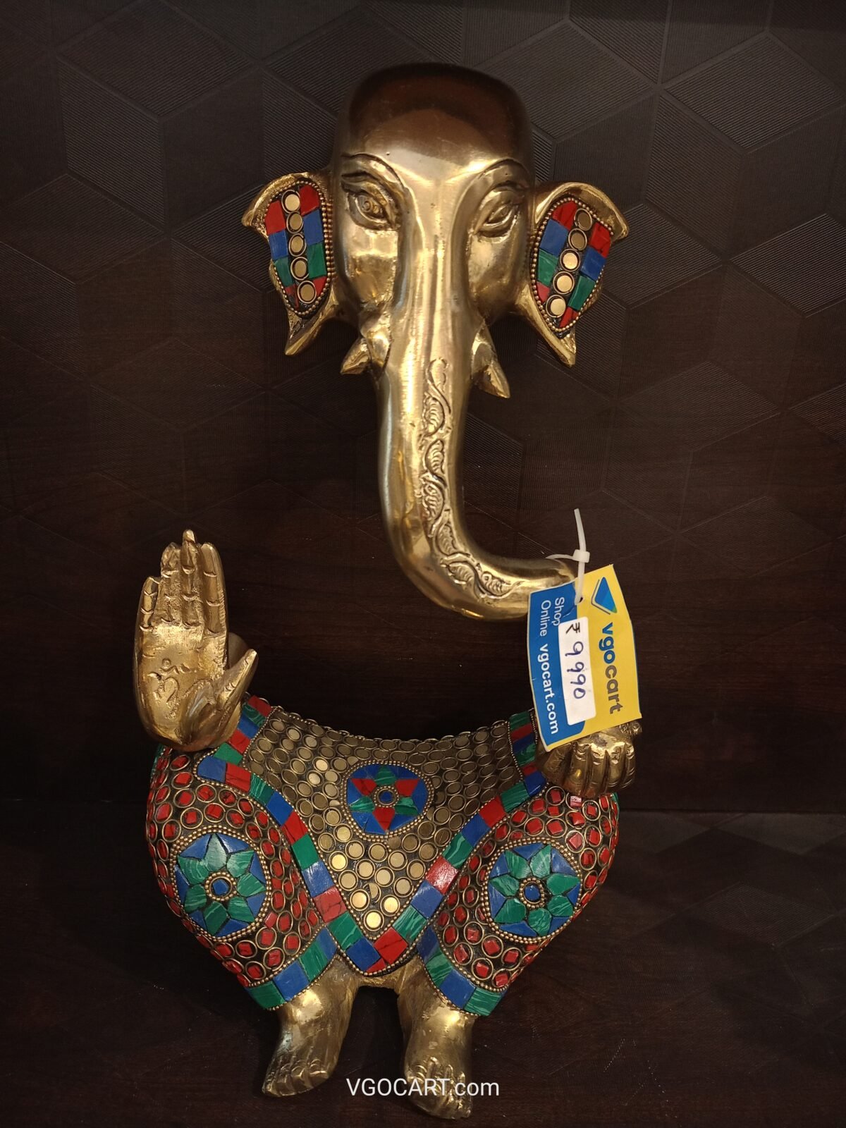 brass morden stone ganesha pooja gift home decor vgocart coimbatore india scaled