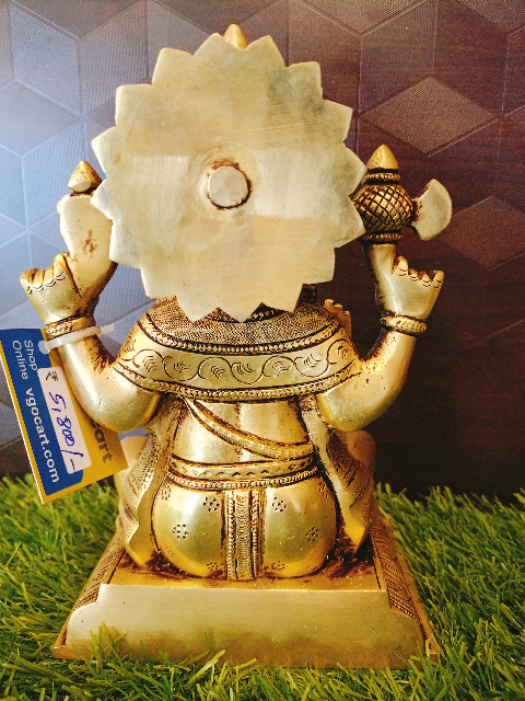 buy online brass ganesha lowestprice gifts vgocart coimbatore india