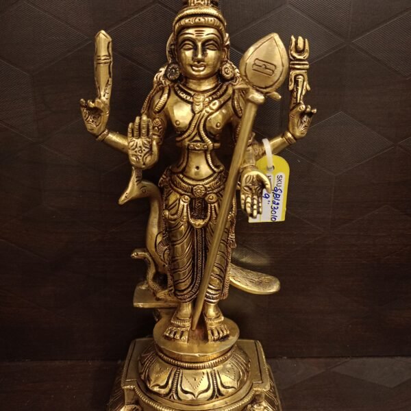 brass murugan idol