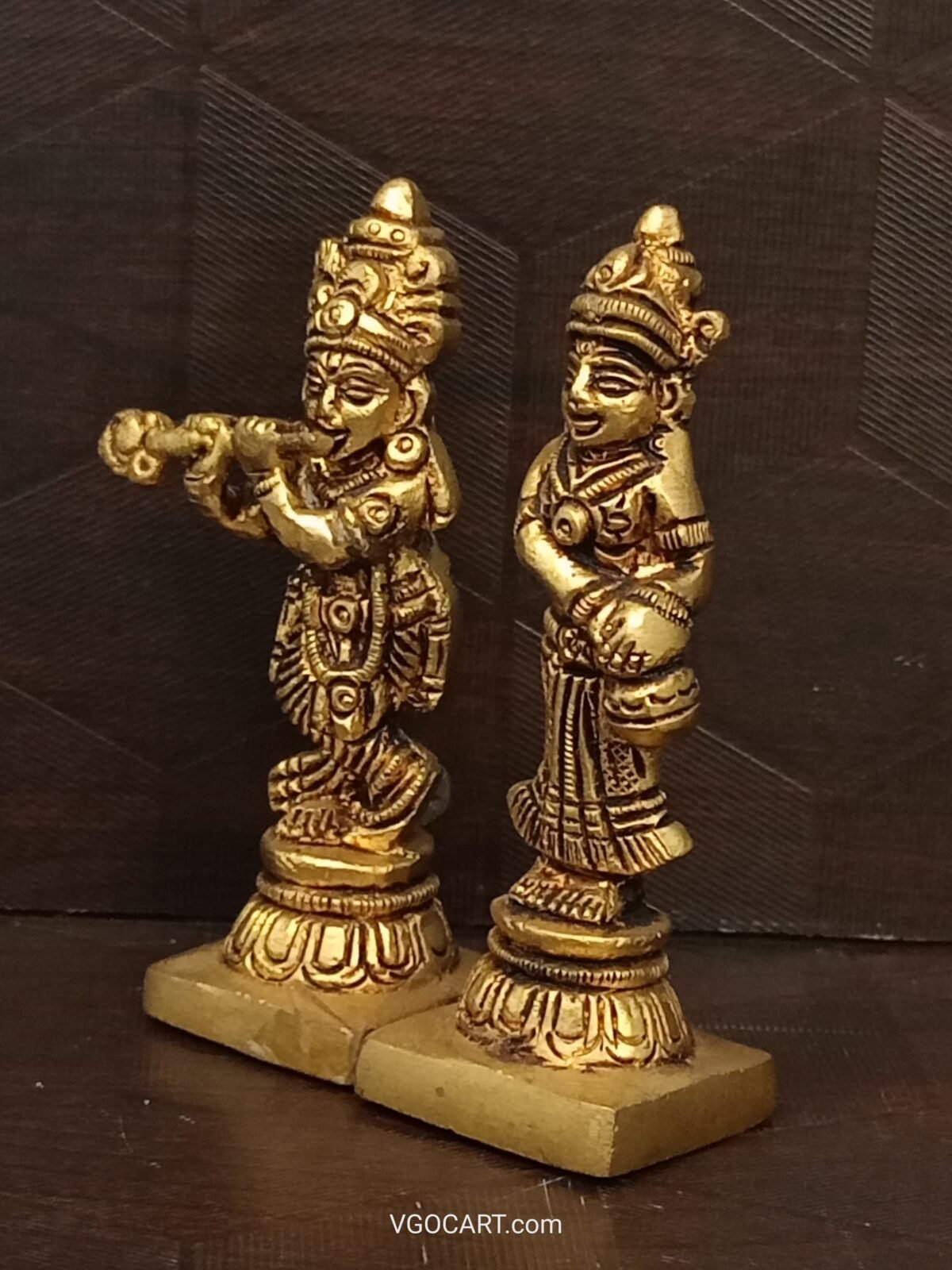 brass radha krishna idol pooja gift vgocart coimbatore india1 scaled