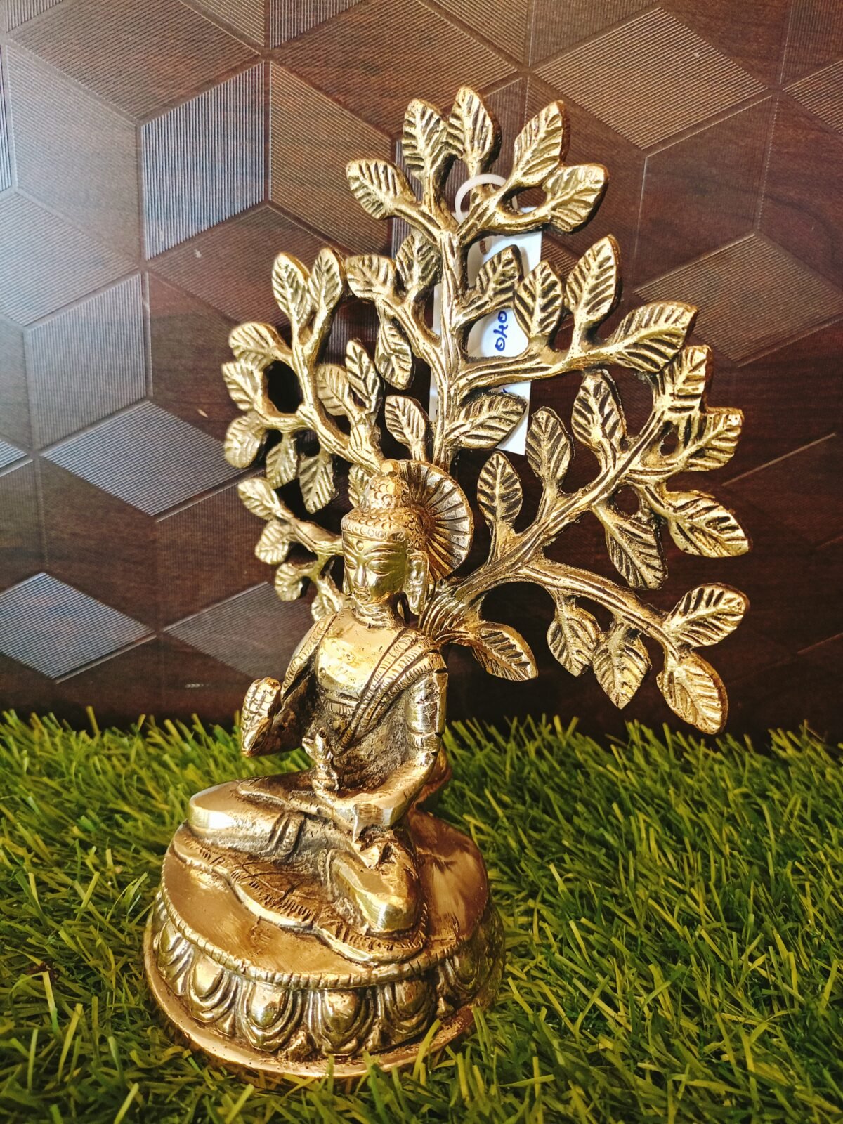 buy brass buddha under tree online gift shop Bangalore 1 scaled