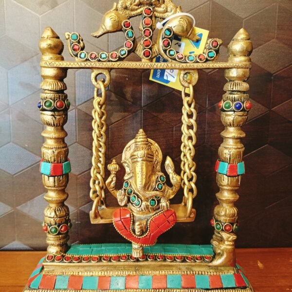 Brass Ganesha Jhula