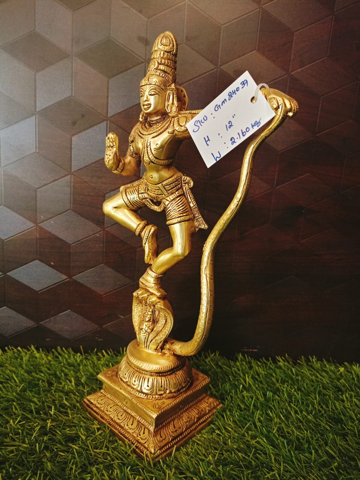 buy brass kalinga krishna statue online gift shop 2 scaled