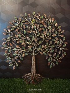 Brass Kalpavriksha Tree Colour Antique Finish