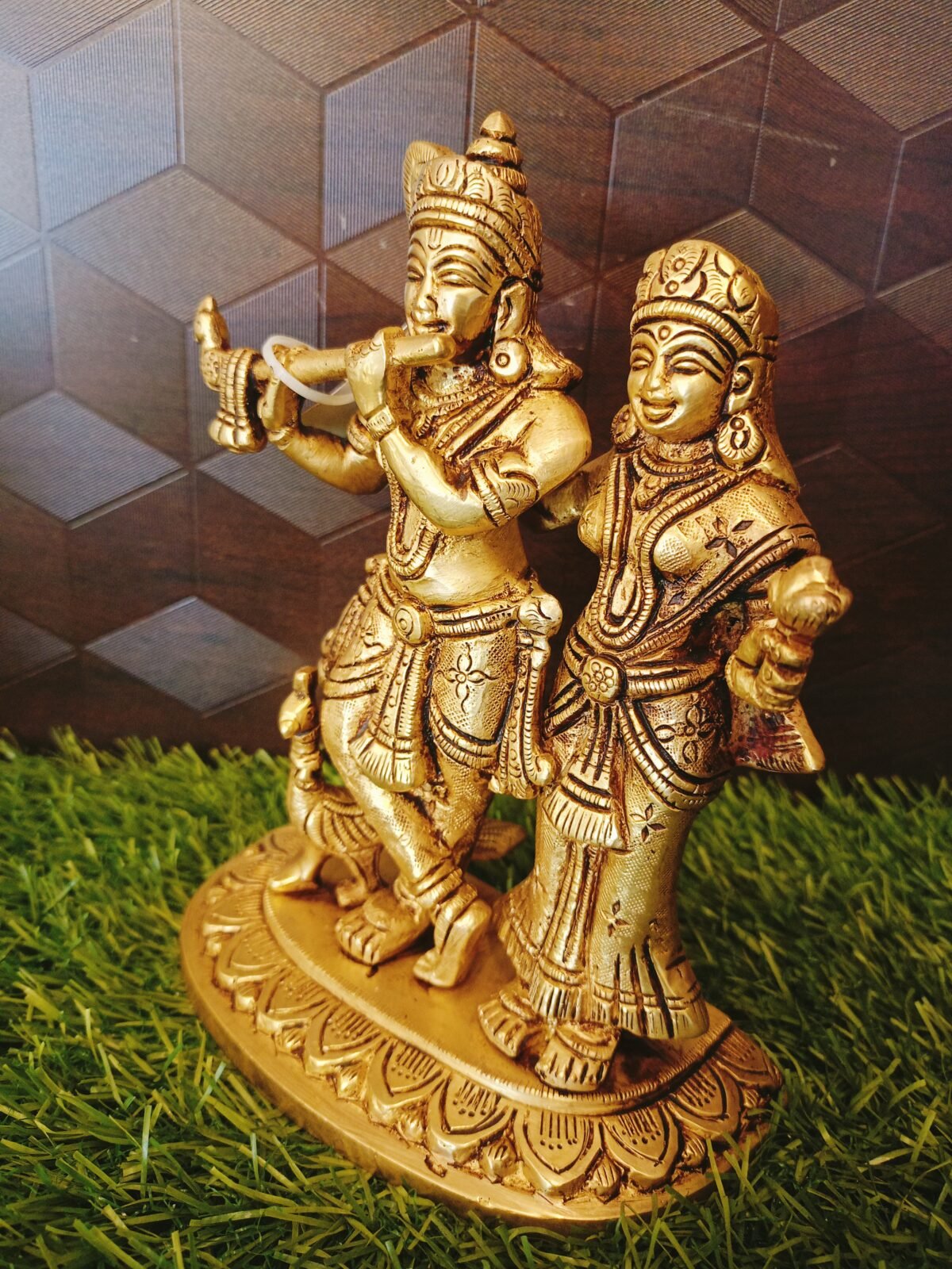 buy brass radha krishna statue online return gifts shop 1 scaled