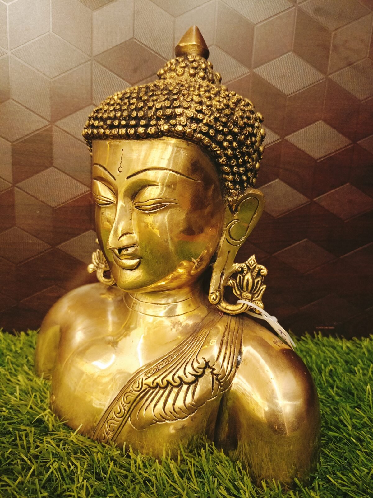 buy brass semi buddha online homedecor gift shop trichy 1 scaled