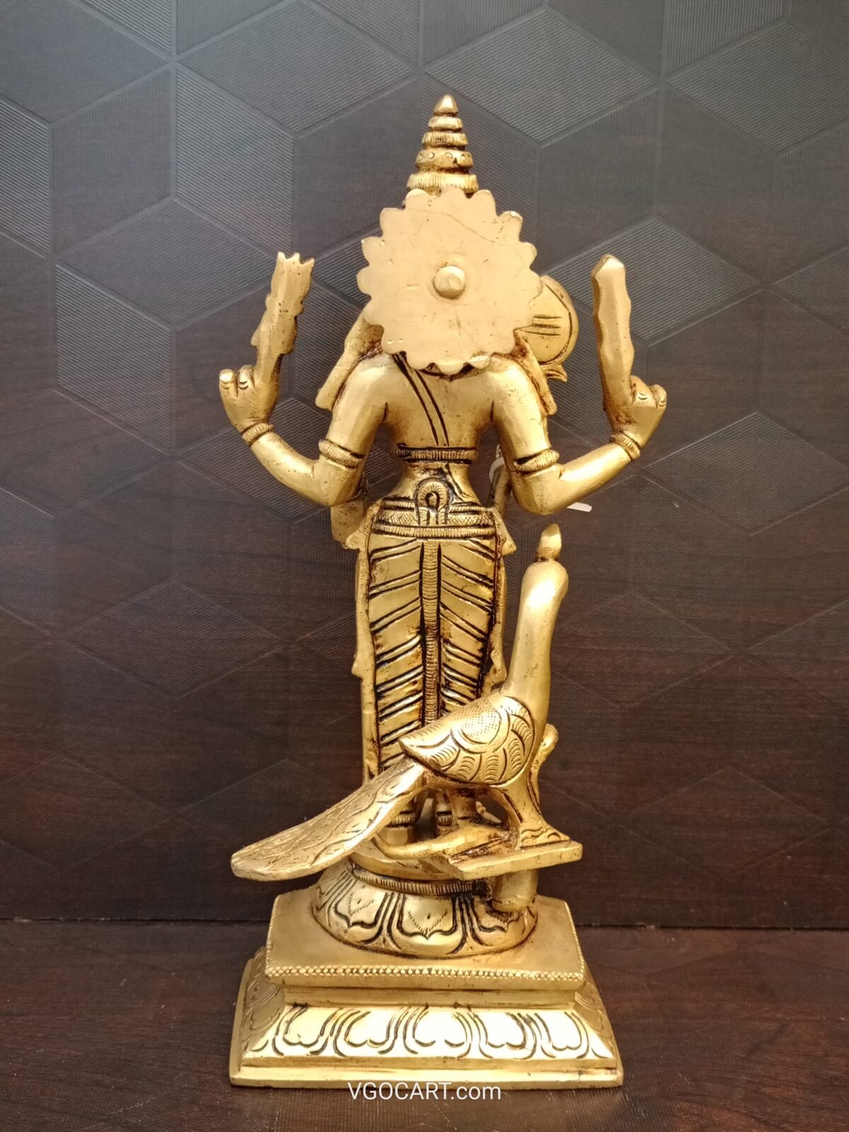 buy brass thiruchendur murugan statue online pooja 3 scaled