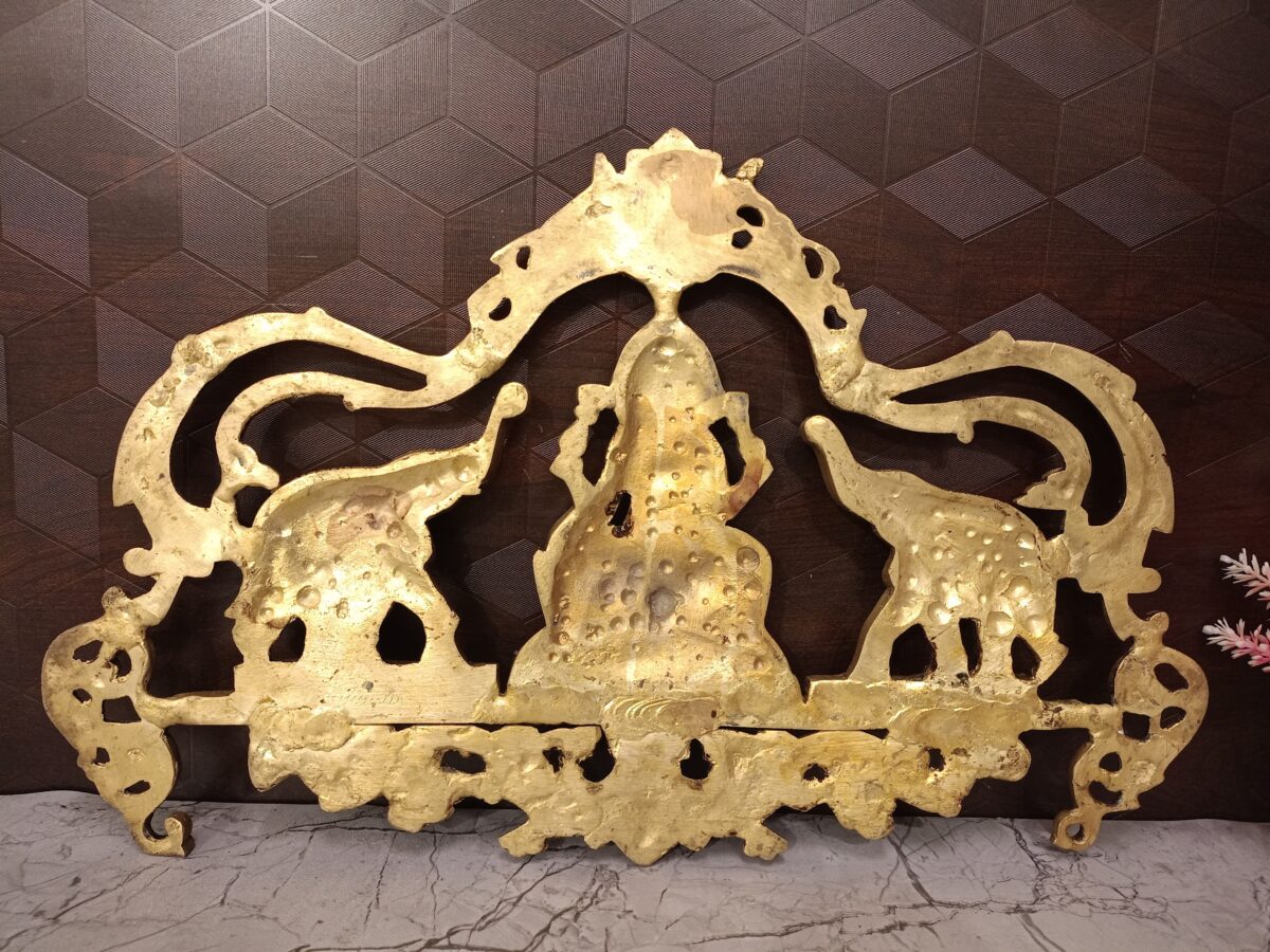 brass gajalakshmi wall mount pooja gift coimbatore india2 scaled