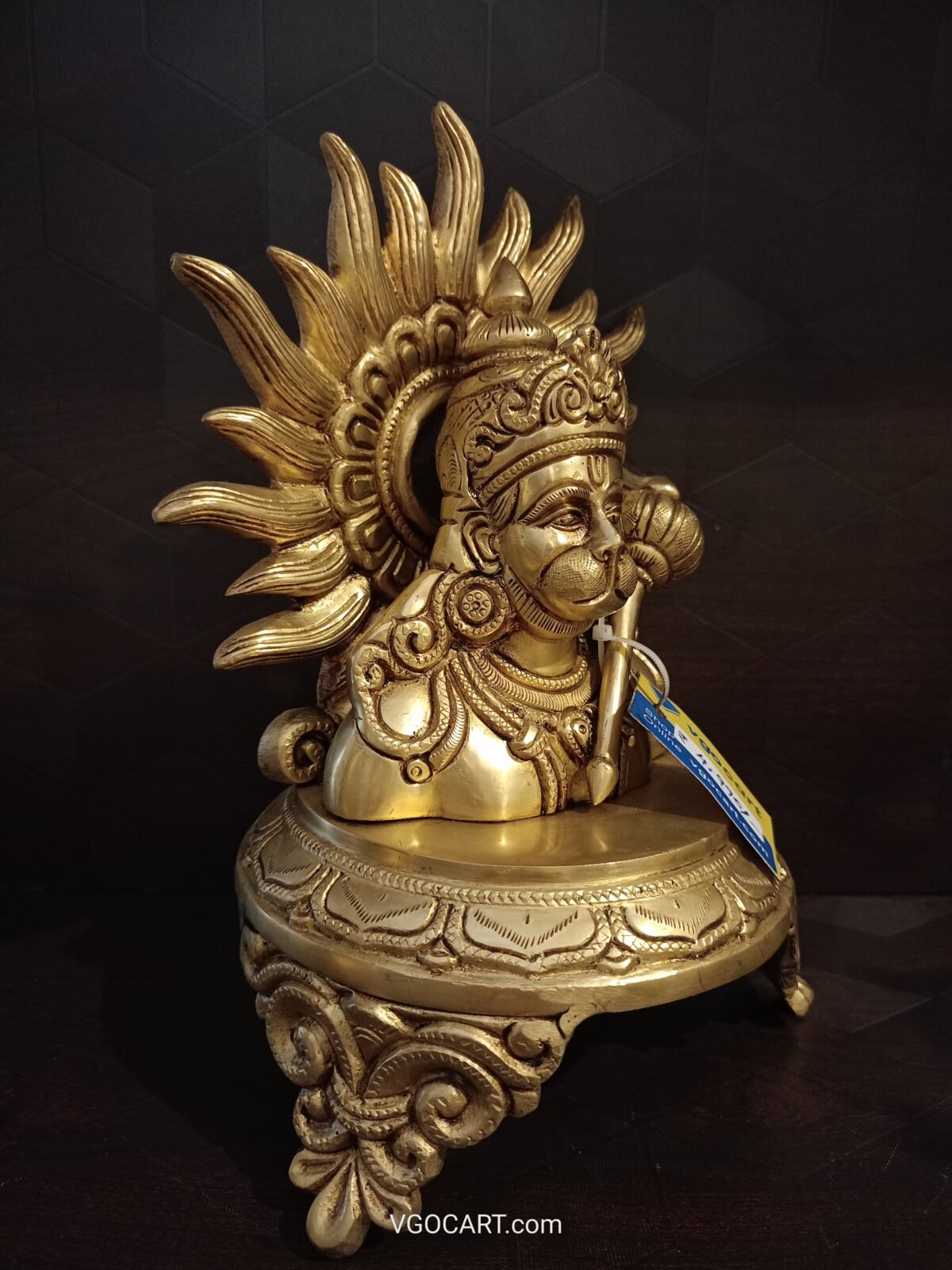 brass hanuman idol pooja gift antique vgocart coimbatore india2 scaled