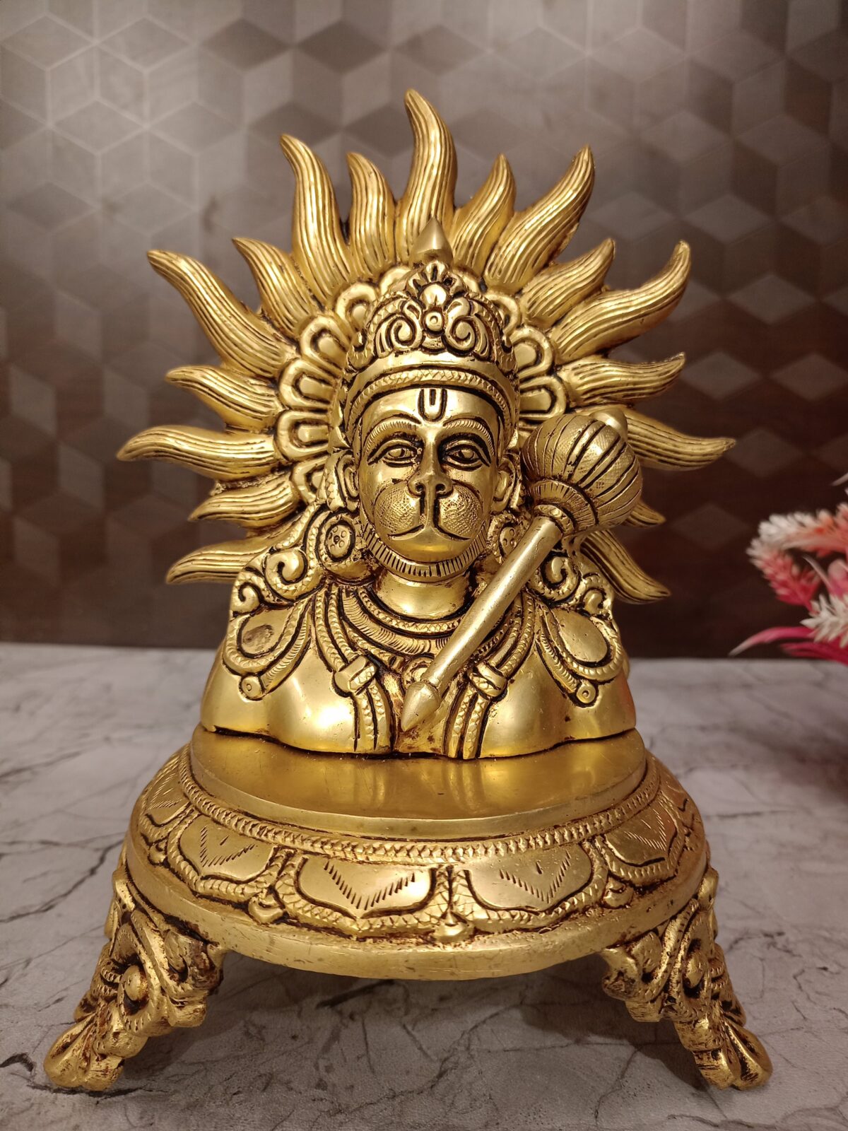 brass hanuman sun pooja gift handcraft idol vgocart coimbatore india scaled