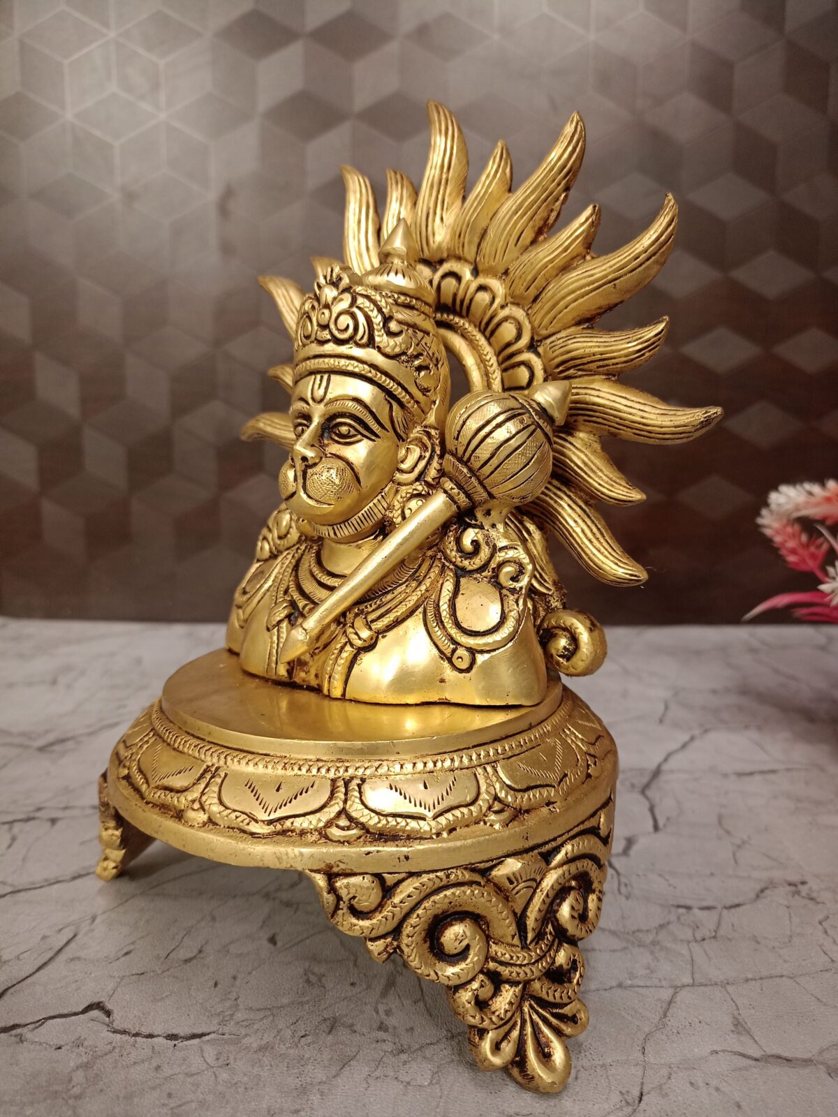 brass hanuman sun pooja gift handcraft idol vgocart coimbatore india1 scaled