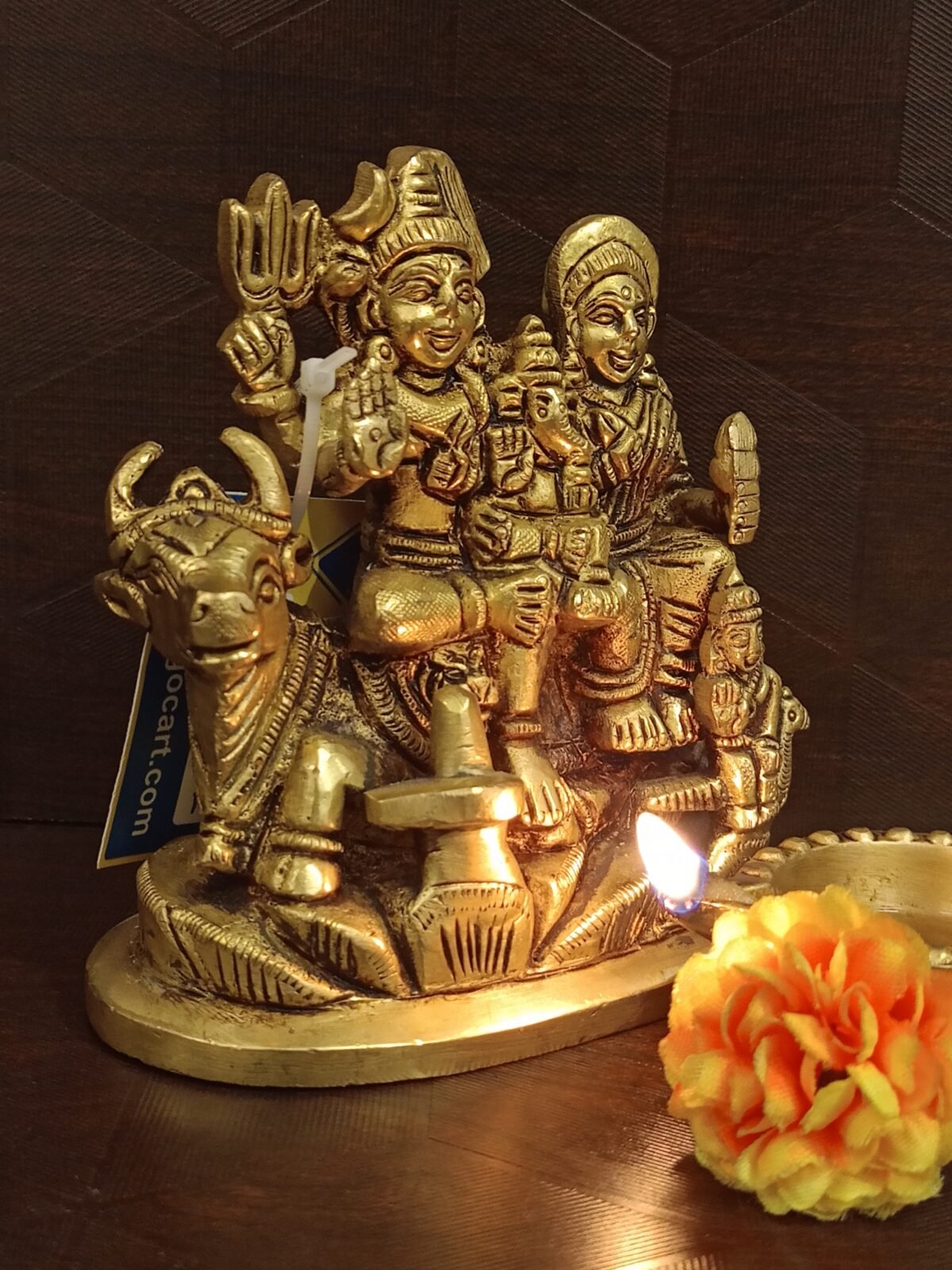 brass shiva parivar small idol online antique store 2 scaled