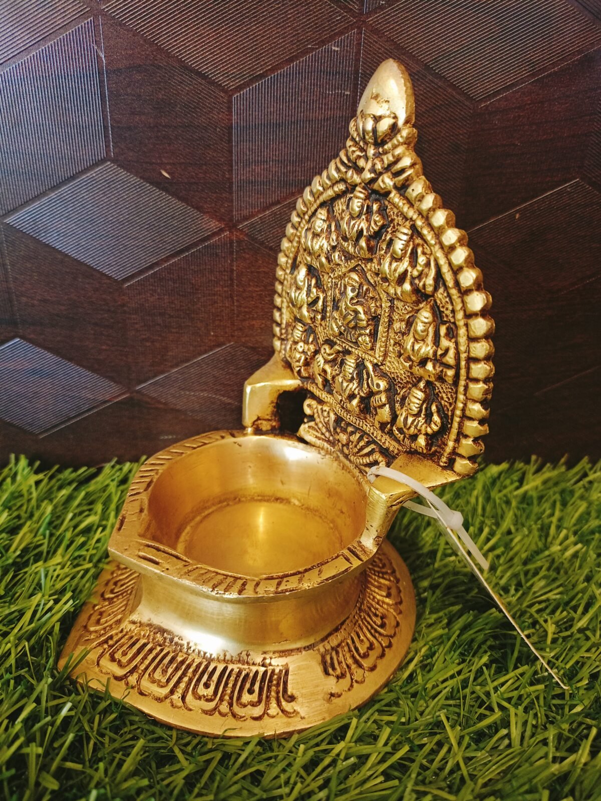 buy brass ashtalakshmi diya online gift antique store 2 scaled