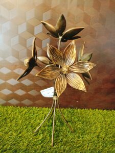 Brass Decor Flowers