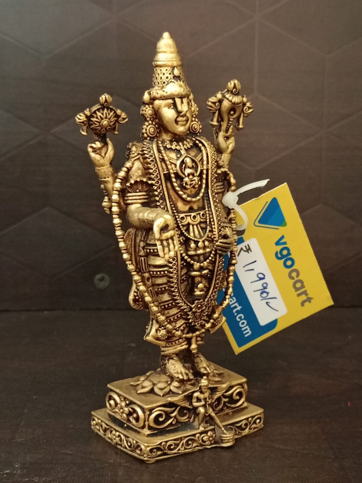 buy brass fineart perumal idol online best price india 3 scaled