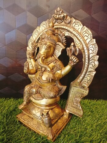 Brass Ganapathi Idol