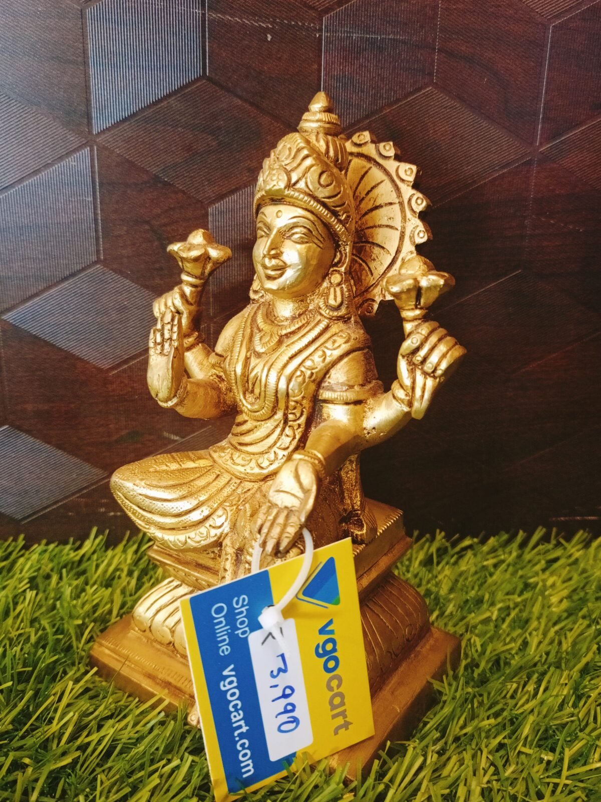 buy brass goddess lakshmi idol online india 3 scaled