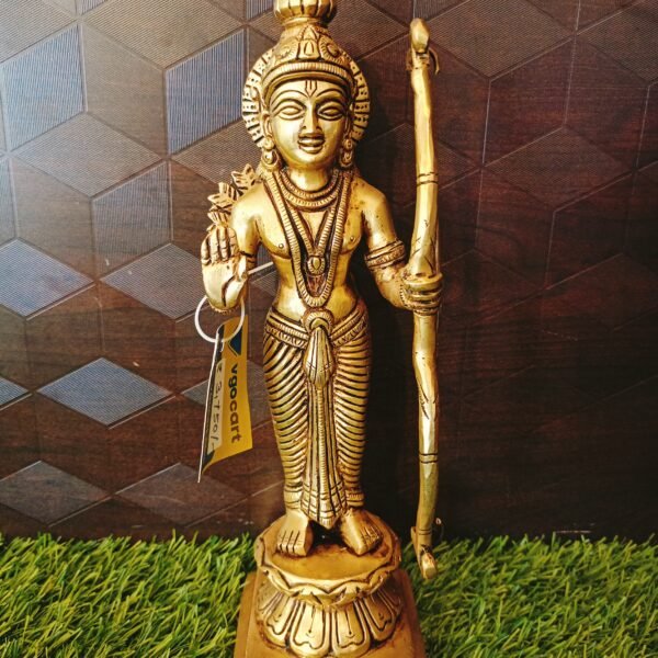 Brass Lord Ramar Idol
