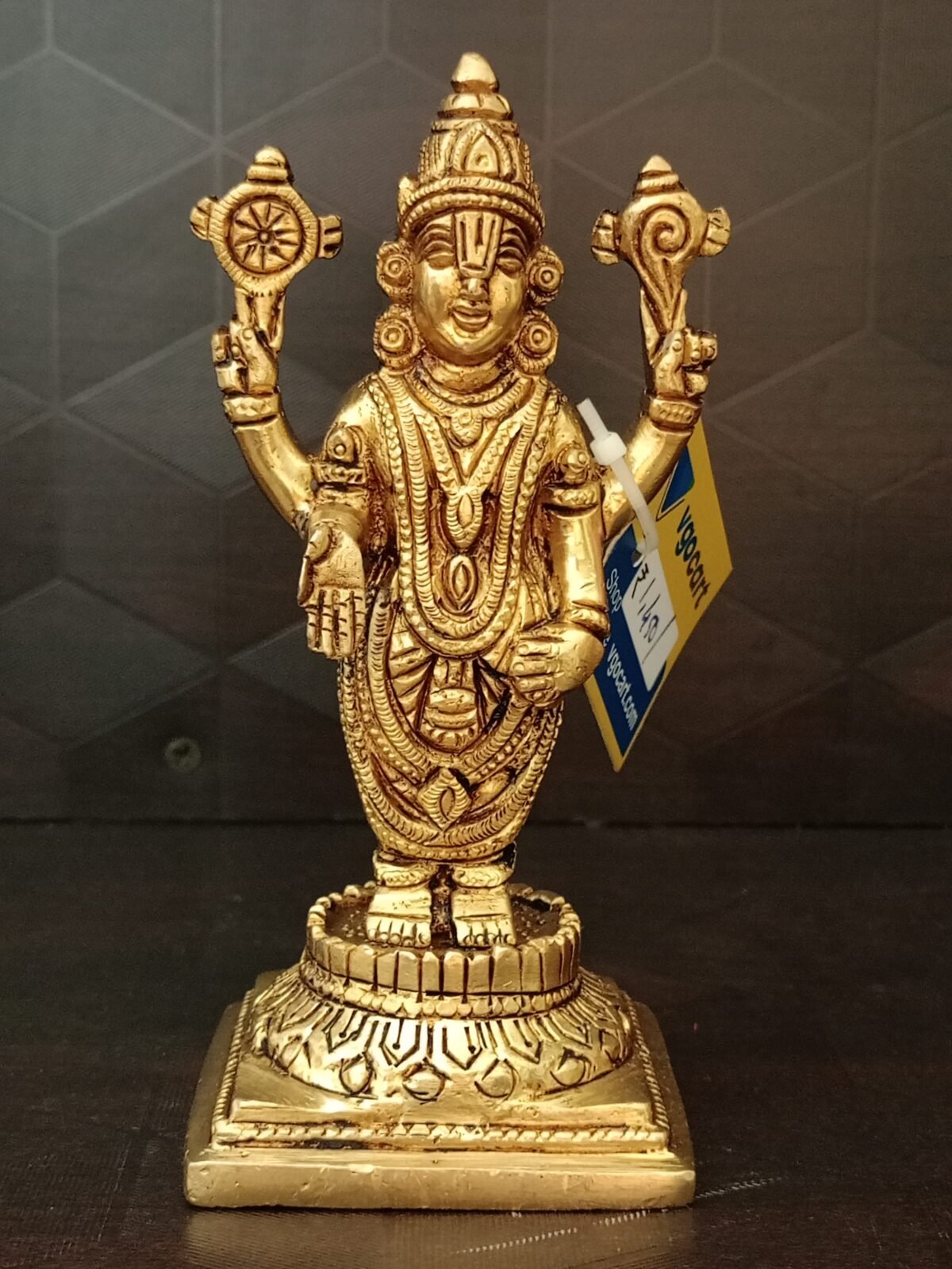 Brass Superfine Perumal Statue