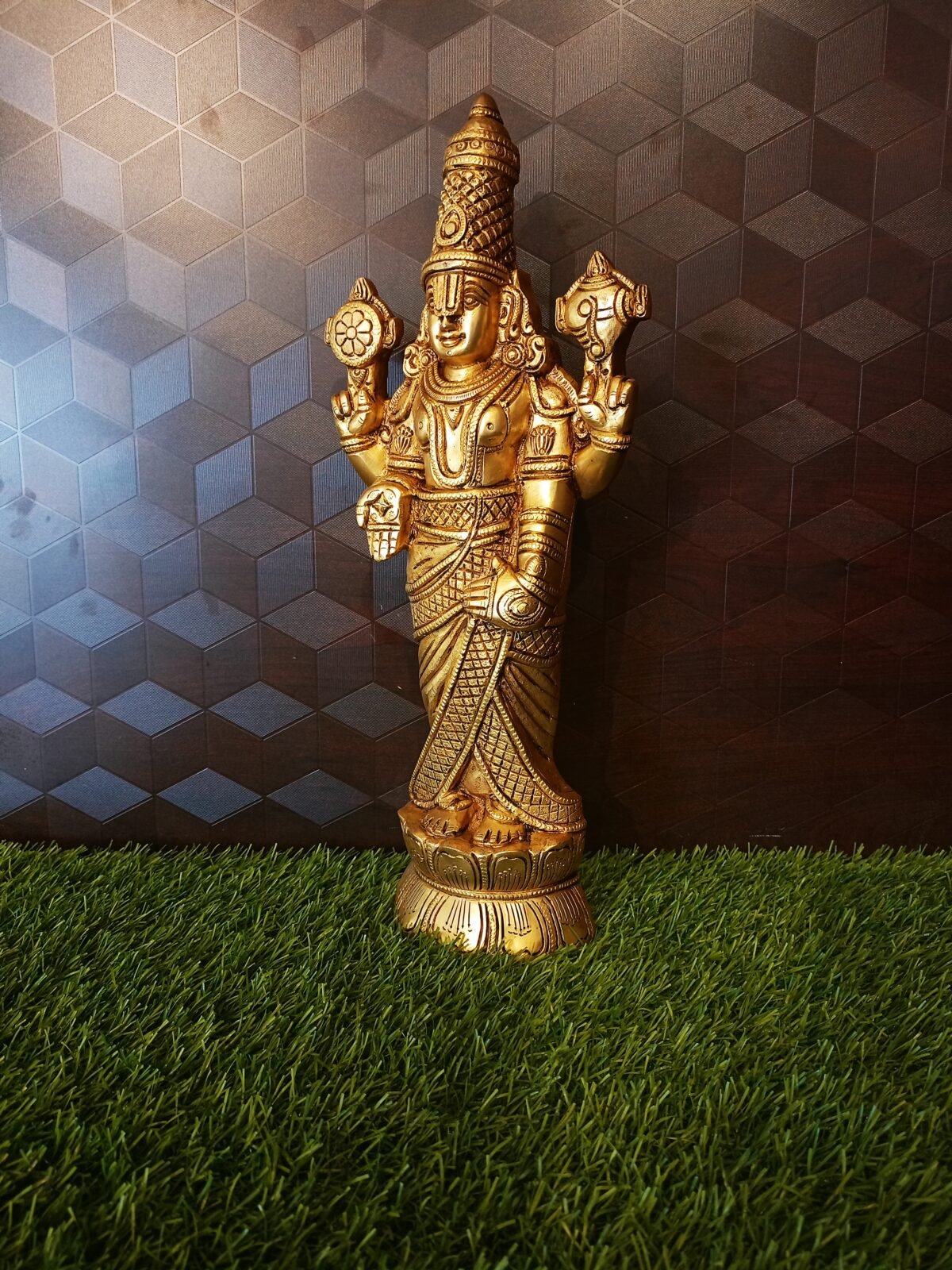 buy brass venkateshwara idol wall hanging online chennai 2 scaled