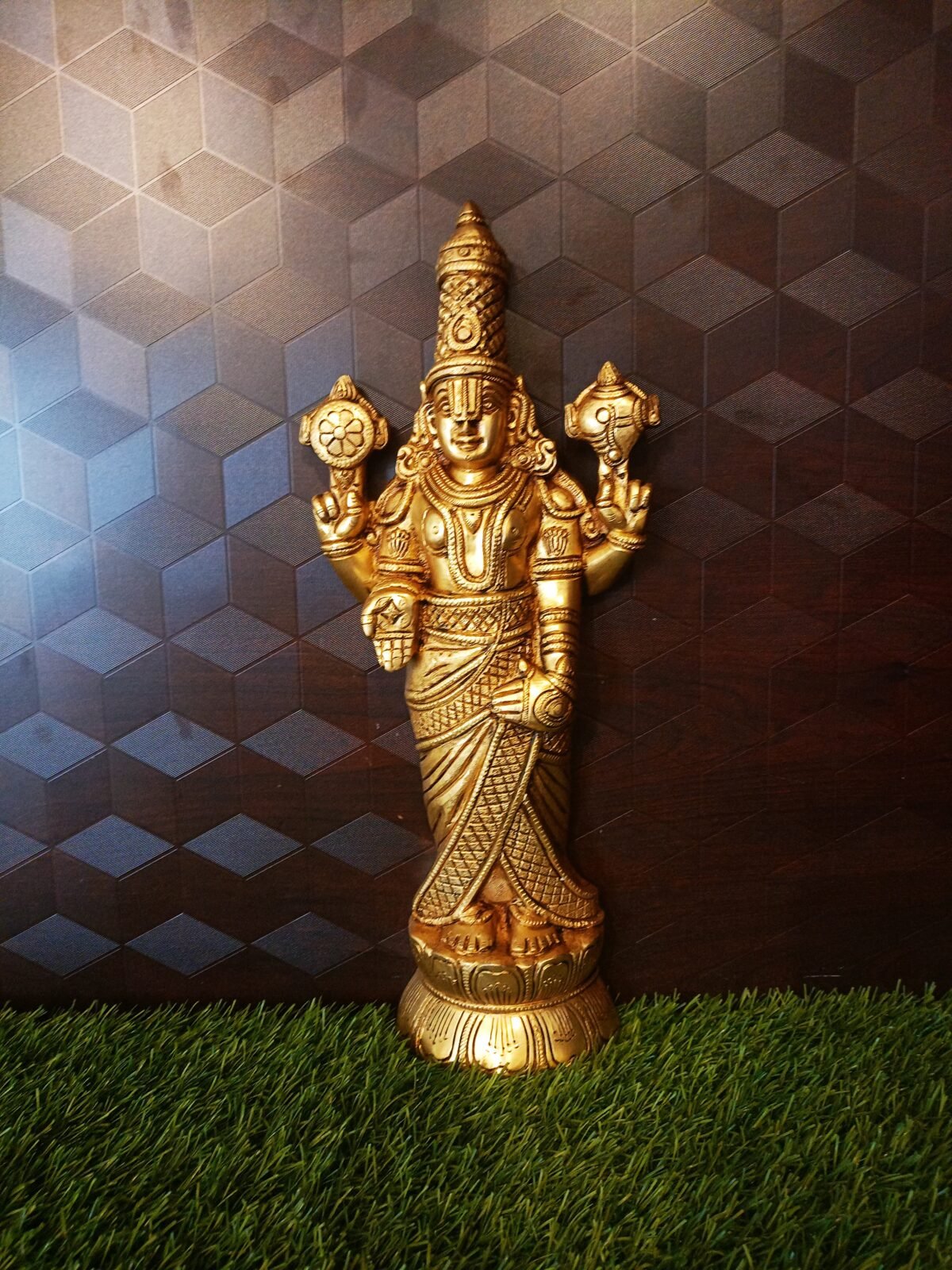 Benefits of Devoting Brass Venkateshwara Idol Wall Hanging