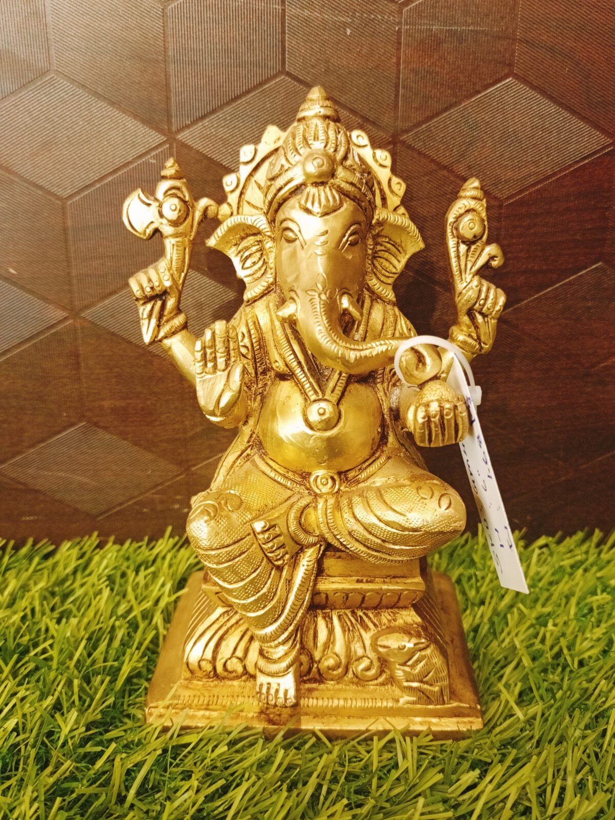 Brass Vigneshwara Idol