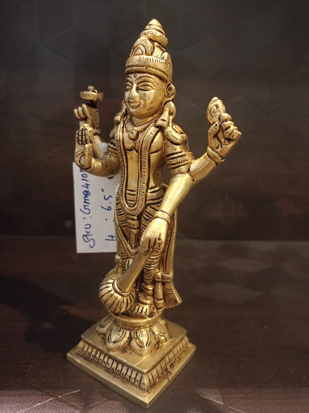 buy lord maha vishnu idol online pooja antique shop 2 scaled