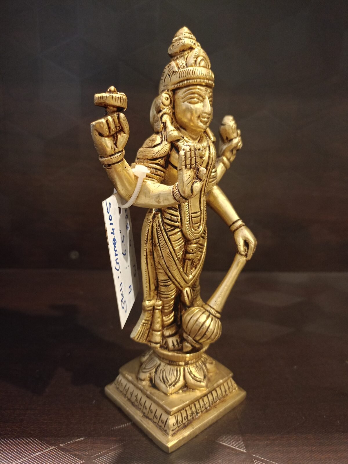 buy lord maha vishnu idol online pooja antique shop 3 scaled