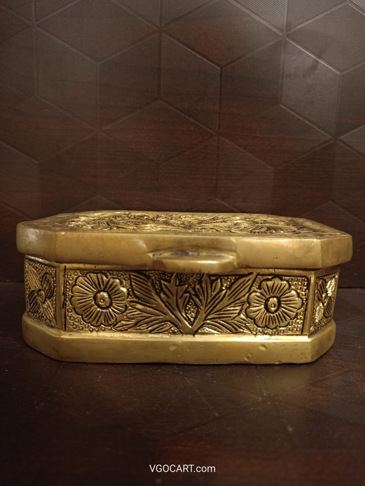 brass jewel box