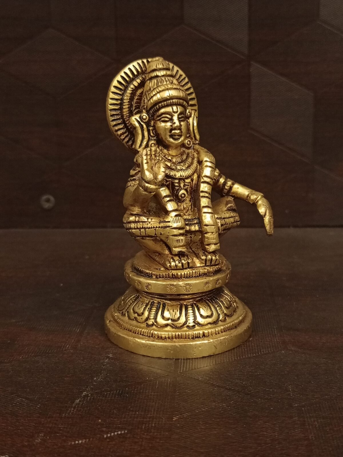 buy brass finecrafted ayyappan idol online coimbatore 4 scaled
