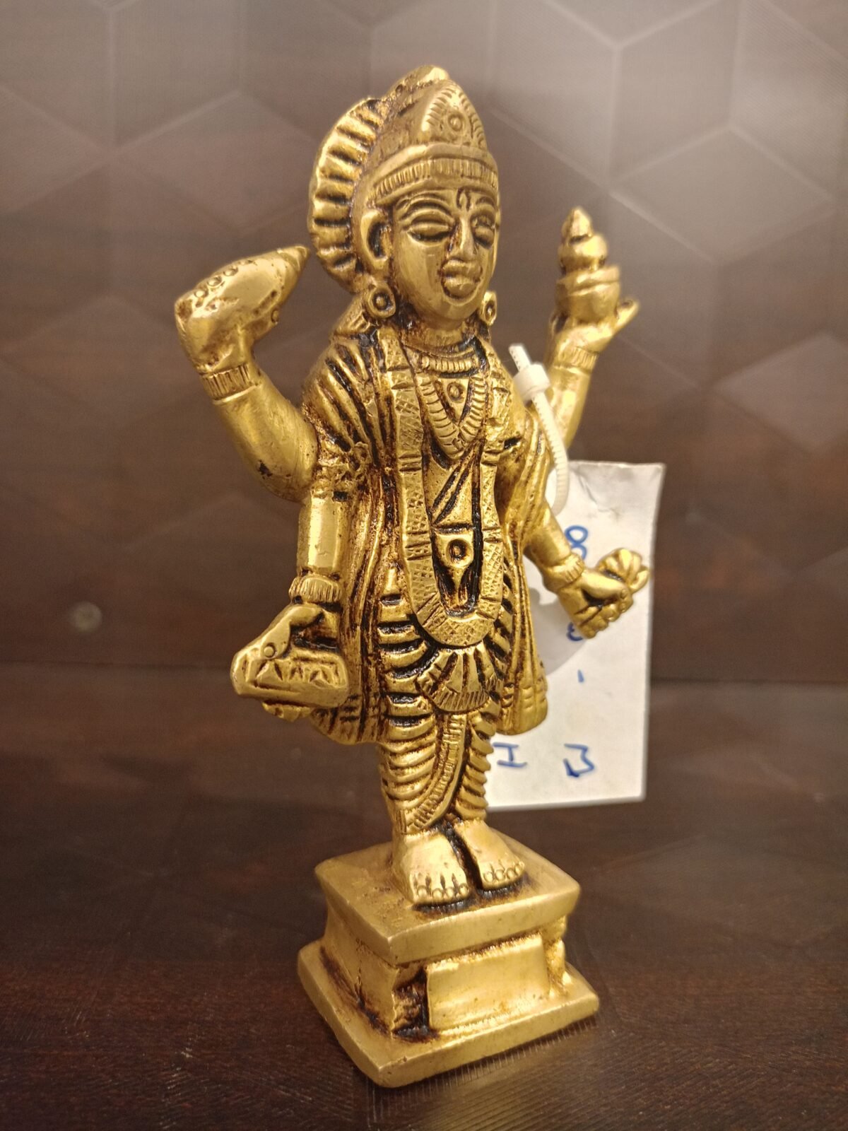 buy brass lord dhanvantri idol online antique store 3 scaled