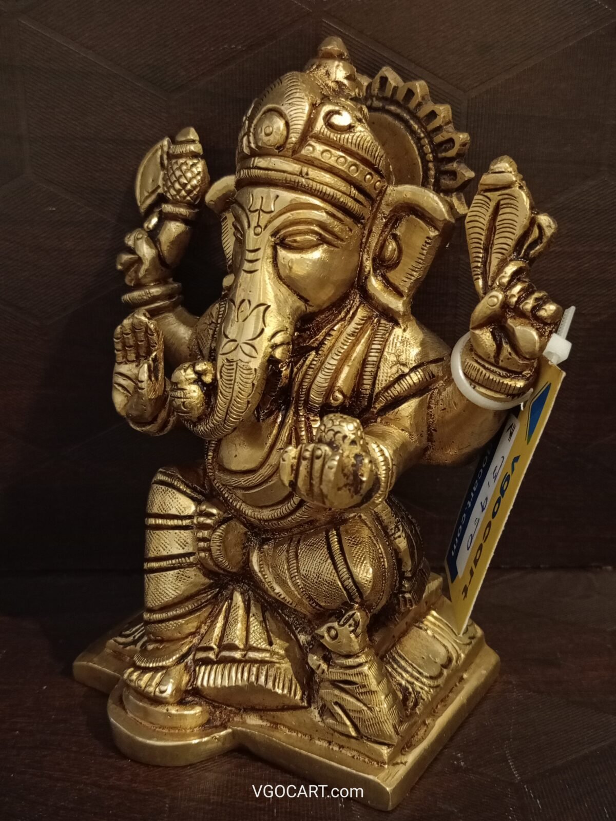 brass ganesha idol antique pooja gift vgocart coimbatore india 1 scaled