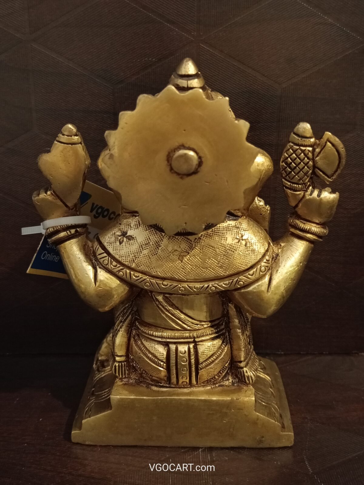 brass ganesha idol antique pooja gift vgocart coimbatore india2 1 scaled