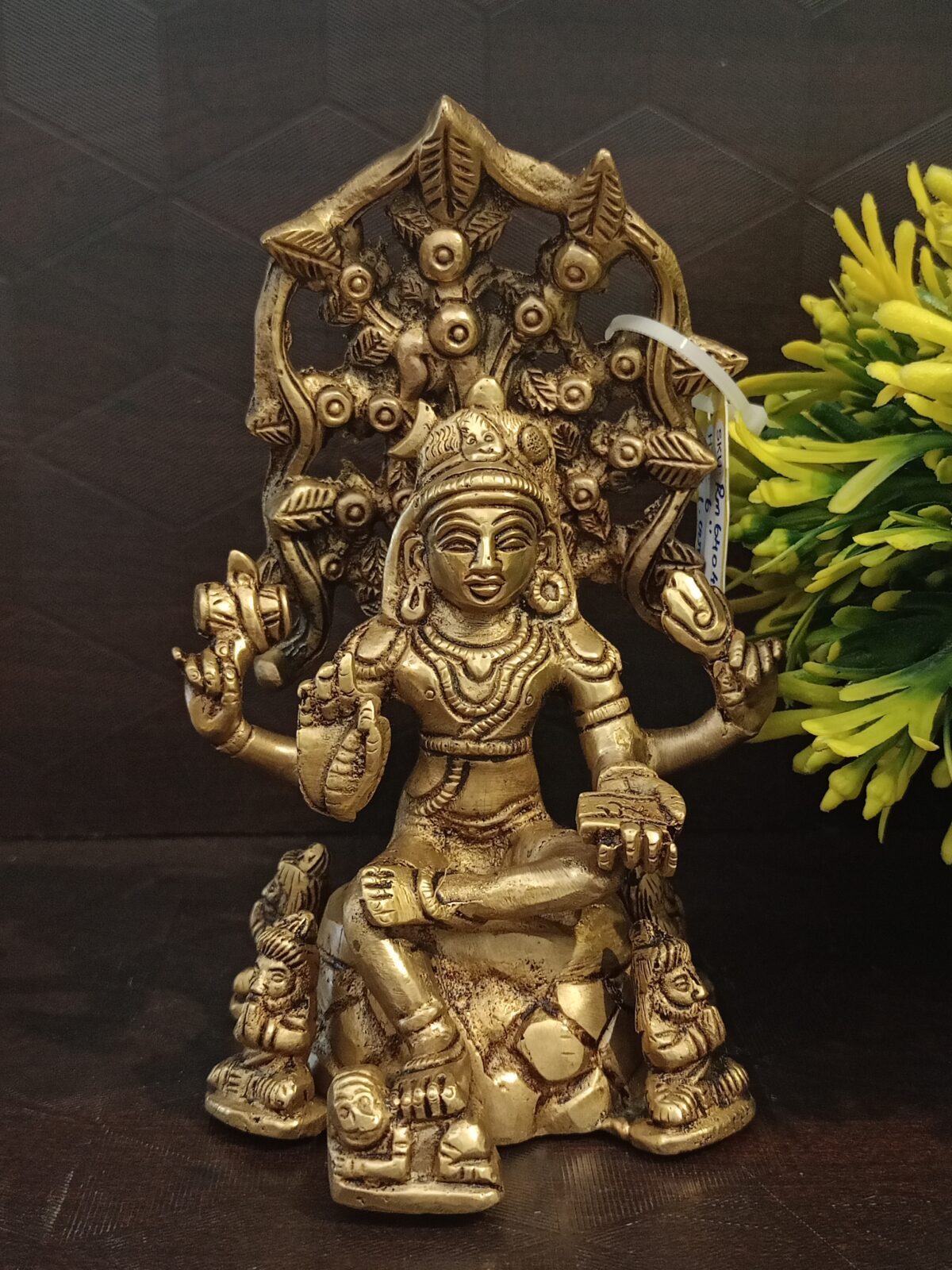 brass dhakshinamoorthy idol