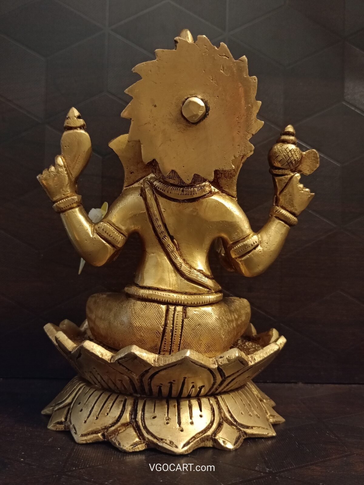 brass lotus ganesha idol pooja gift vgocart coimbatore india 3 scaled