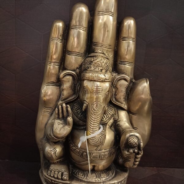 Brass Hand Ganesha