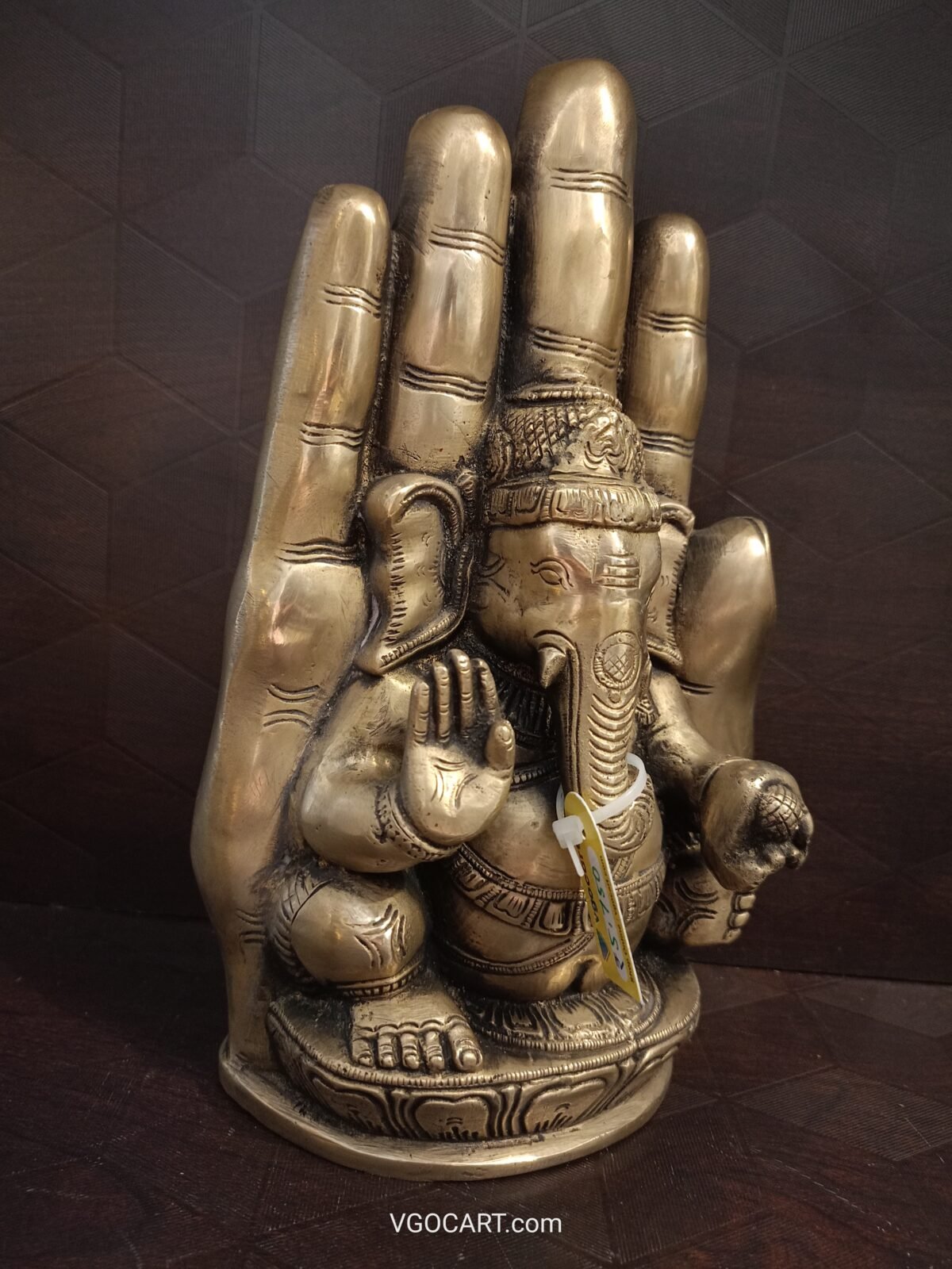 buy brass hand ganesha idol pooja gift online coimbatore india 3 scaled