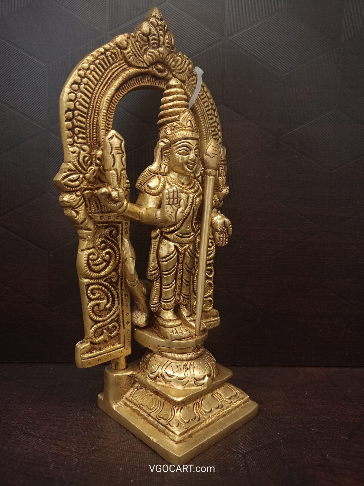 Brass arch murugan pooja gift coimbatore india scaled