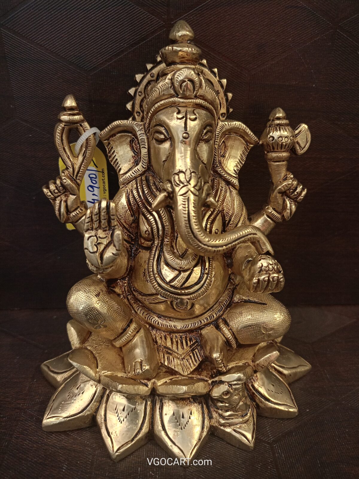 brass ganesha idol pooja gift vgocart coimbatore india scaled