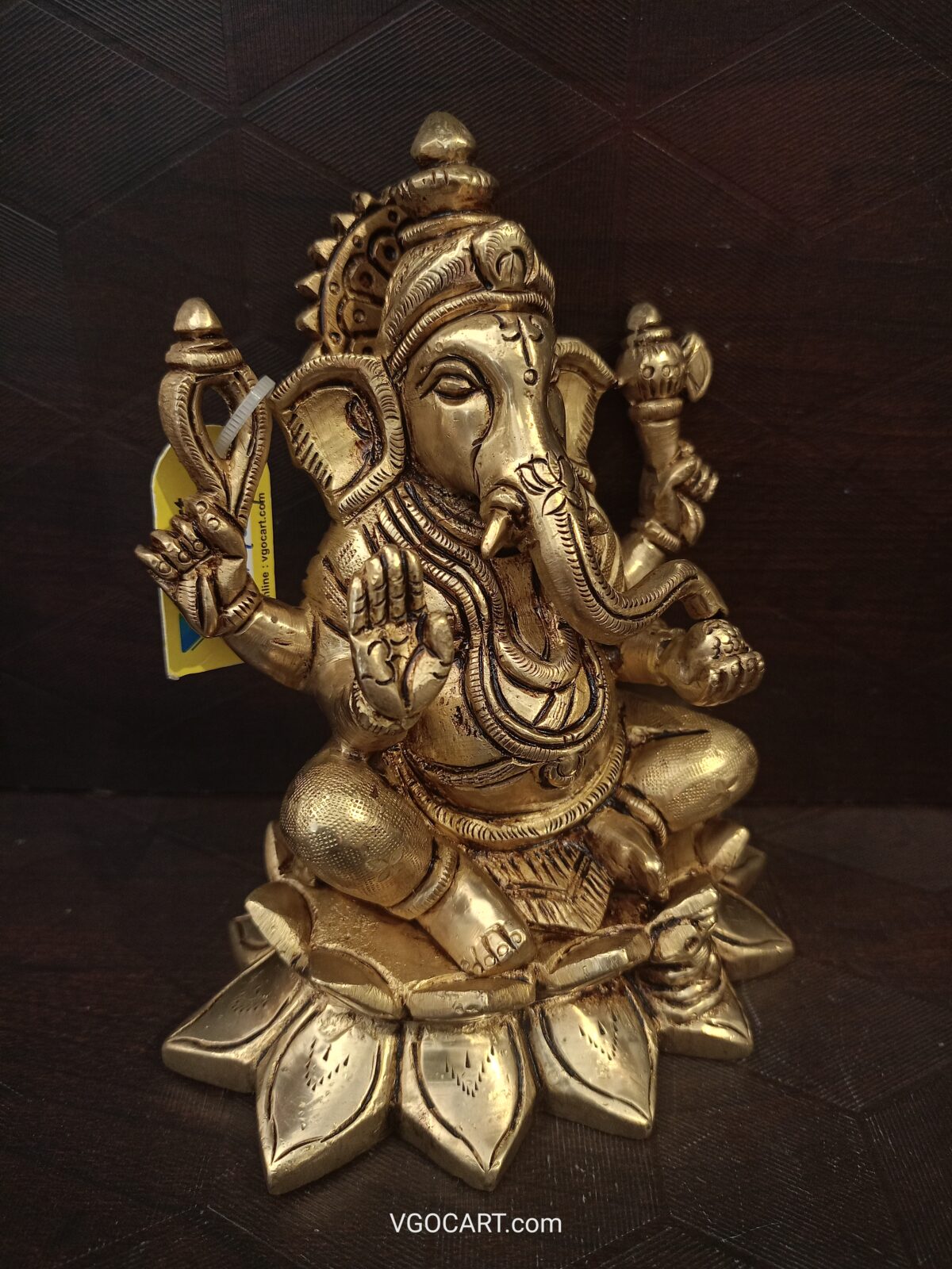 brass ganesha idol pooja gift vgocart coimbatore india1 scaled