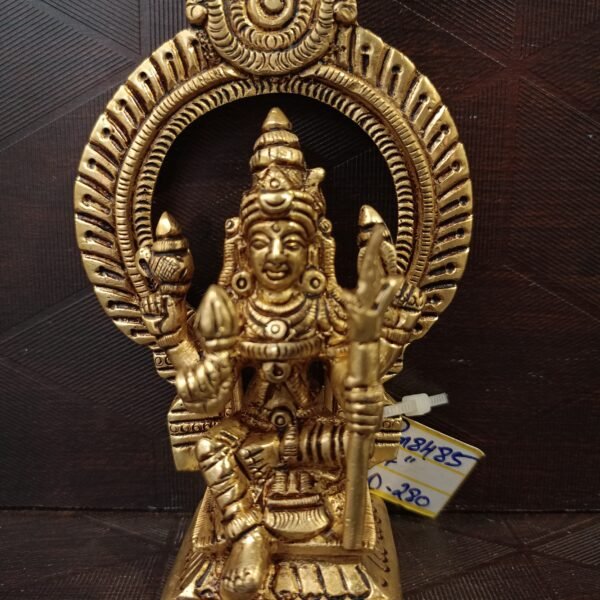 Buy Brass Kamakshi Idol , For pooja 5.5"